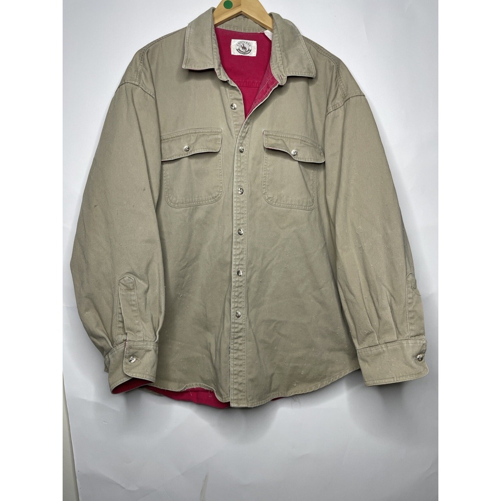 Vintage Cheyenne Outfitters Lined Button Down Shirt‎ Size XL Outdoors Rugged